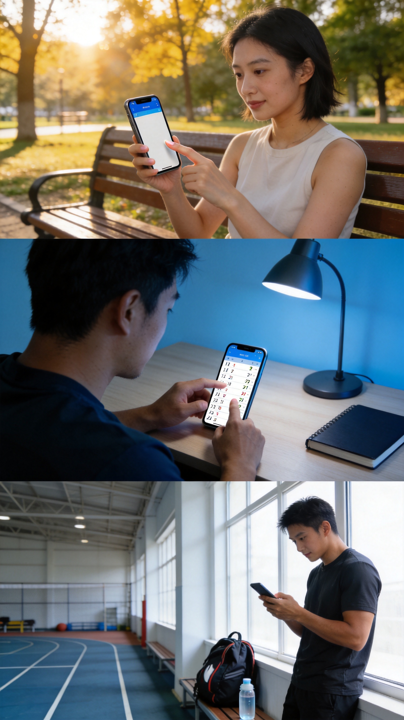 移动端查看篮球比分与赛程的使用场景配图